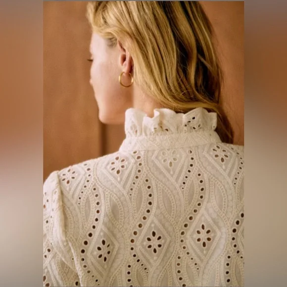 🇫🇷 Sézane Dalhia Blouse - Picture 4 of 10
